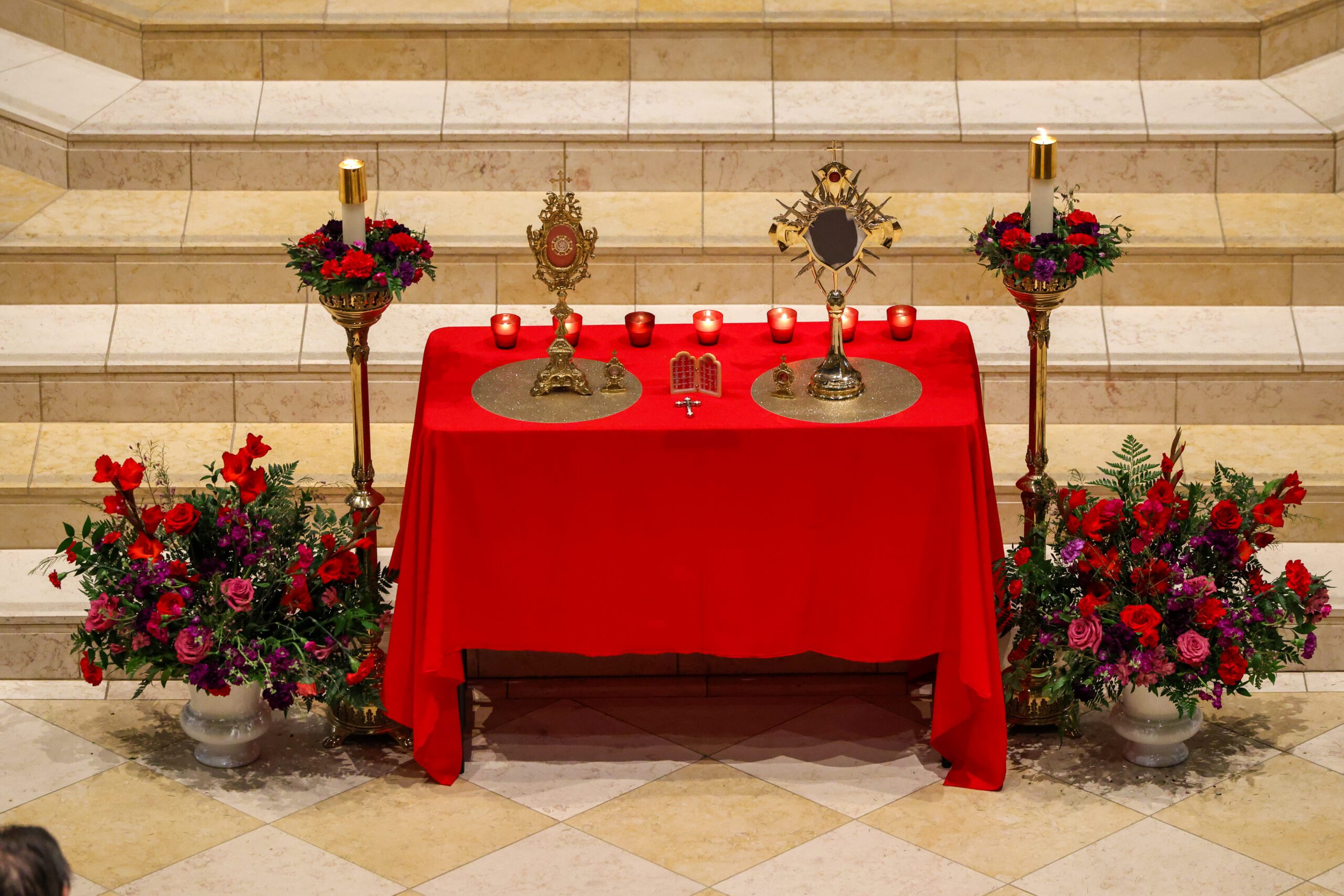 Relics of St. Padre Pio and Blessed Solanus Casey displayed for veneration
